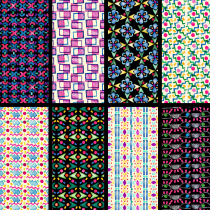Mi Proyecto del curso: Diseño de estampados textiles - SELLOS. Um projeto de Design, Ilustração, Design de vestuário, Design editorial, Moda e Design gráfico de Claudia Silva - 26.03.2017