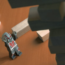 Lego AntMan. 3D, e VFX projeto de gerar_revilla - 06.04.2017