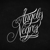 Los Ángeles Negros. Un proyecto de Lettering de Marco Lpz - 27.06.2017