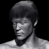 Bruce Lee. Un proyecto de 3D de Mario Lopez - 06.08.2017