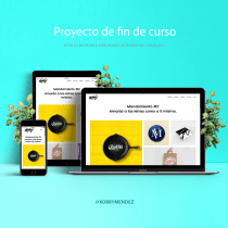 Diseño de mi portafolio web (Proyecto final de curso). A Web Development project by Kobby Mendez - 08.12.2017