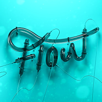 Flow : Lettering 3D Cinema 4D Ein Projekt aus dem Bereich 3-D, Animation und Kalligrafie von Edgar Islas - 17.08.2017