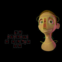 Mi Proyecto del curso: Rigging: articulación facial de un personaje 3D. Projekt z dziedziny 3D, Rigging i Animacja postaci użytkownika David Luengo Torrejón - 20.10.2017