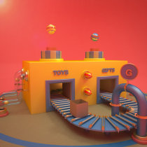 Mi Proyecto del curso: Toy Kingdom. Un proyecto de 3D y Animación de Carlos Murillo Torres - 10.01.2018