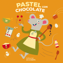 Pastel con chocolate. Ilustração tradicional, Ilustração vetorial e Ilustração digital projeto de Stela Navarro - 21.08.2018