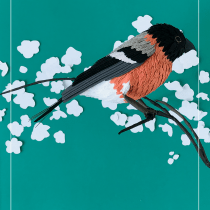 CAMACHUELO COMÚN. Paper Craft project by Maria Restrepo - 01.22.2019