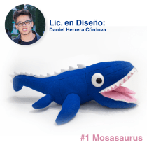 #1 Mosasaurus Ein Projekt aus dem Bereich Design, Design von Figuren, Produktdesign, Spielzeugdesign und Design von 3-D-Figuren von Daniel Francisco Herrera Cordova - 10.02.2019