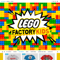 LEGO FACTORY KIDS. Design gráfico projeto de Cri Fel - 18.03.2019