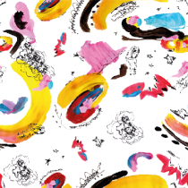Mi Proyecto del curso: Diseño de estampados textiles. Traditional illustration, Fine Arts, Graphic Design, Fashion Design, and Printing project by Martina Cano - 04.29.2019
