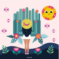 Proyecto ilustración vectorial "Jardines de México". Projekt z dziedziny Ilustracja c i frowa użytkownika Michel Anaí Patiño Gaona - 30.04.2019