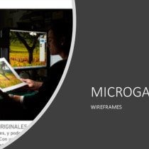 MICROGAMMA_WIREFRAME. Un progetto di Architettura dell'informazione di juan santos - 02.05.2019