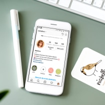 NiabelIun | Introducción al marketing digital en Instagram. Marketing, Social Media, and Digital Illustration project by Niabellum - 05.19.2019
