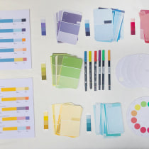 Mi Proyecto del curso: Teoría del color para proyectos textiles.  . Um projeto de Criatividade e Bordado de LUCIA - 20.06.2019