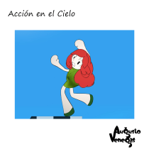 Animación 2D con Toon Boom Harmony: Acción en el cielo. Un proyecto de Animación y Animación 2D de Luis Augusto Venegas Gandolfo - 22.07.2019