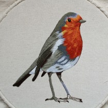 Mi Proyecto del curso: Pintar con hilo: técnicas de ilustración textil. Embroider project by Abril Millán - 10.23.2019