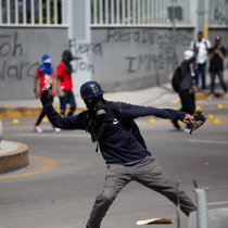Protestas contra el gobierno hondureño. Photograph project by Martín Cálix - 12.07.2019