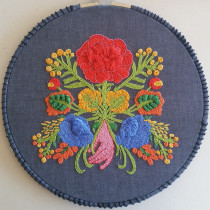 "Paso atrás". A Embroider project by Martha Lucía Salazar Galeano - 01.09.2020