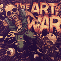 Portada de disco : The Art of War. Un proyecto de Ilustración, Bellas Artes, Cómic e Ilustración digital de Elena Wa - 10.01.2020