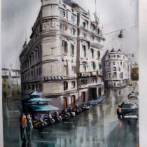 Alguna calle de Roma!!! . Arte urbana projeto de fegisan - 14.01.2020