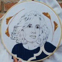 Mi Proyecto del curso: Creación de retratos bordados. Embroider project by vanep3804 - 01.23.2020