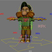 Mi Proyecto del curso: Introducción al rigging para animación. Un proyecto de Rigging y Animación 3D de inesneiragarcia - 14.02.2020