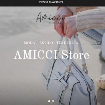 Mi Proyecto del curso: AMICCI Store - Moda y estilo en carteras. E-commerce projeto de PAMELA PEREZ - 16.02.2020