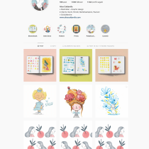 Mi Proyecto del curso: Creación de un porfolio de ilustración en Instagram. Um projeto de Design de Alice Caldarella - 27.02.2020