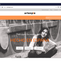 E-commerce moda online. Un proyecto de Diseño Web y Desarrollo Web de Raúl G - 18.03.2020