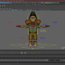My project in Introduction to Rigging for Animation course. Un proyecto de Animación 3D de Lea Zrinščak - 20.03.2020