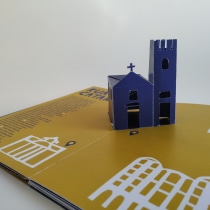 Projeto do curso: Criação de livro pop-up -  OPORTO ROAD BOOK. DIY project by liliacoutinho7 - 03.23.2020