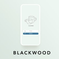 BLACKWOOD APP. UX / UI und Interaktives Design project by Julie Guarnes - 31.03.2020