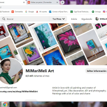 Mi Proyecto del curso: MiMarimeli_art . Redes sociais projeto de MJose Fernandez Megias - 15.04.2020