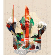 Mi Proyecto del curso: Ilustración artística con técnicas experimentales. Design, Collage, and Digital Illustration project by Pilar Y Atienza - 04.14.2020