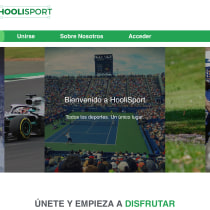 Hoolisport.com. Web Development project by Raúl Rosas García - 04.17.2020