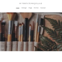 Mi tienda de Makeup con Shopify. Br, ing, Identit, Fashion, and Marketing project by Brigett Villalobos - 02.29.2020