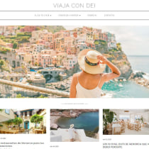 Blog viajes | Viaja con Dei. Web Development project by Deimante Ali - 04.22.2020