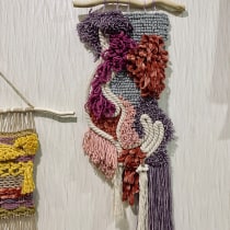 My project in Introduction to Latch Hooking and Locker Hooking course. Arts, and Crafts project by Thao Pham - 04.27.2020