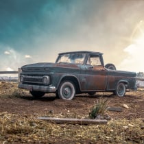 The Old Chevy. Um projeto de Fotografia e Composição Fotográfica de Bryan (Mosh) Durán Hinez - 04.05.2020
