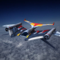 Mi Proyecto del curso: Diseño y modelado de una nave sci-fi en 3D X-Hunter SpaceShip. Un proyecto de 3D y Modelado 3D de Rubén Roldán Crespo - 26.02.2020