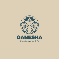 Mi Proyecto del curso: Identidad para café Ganesha!. Un proyecto de Ilustración tradicional, Br, ing e Identidad y Diseño de logotipos de Christian Ruíz - 20.05.2020