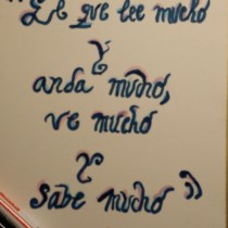 Frase de Miguel de Cervantes.. Brush Pen Calligraph project by Ana Robles - 05.21.2020