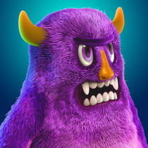 Big Monster. 3D, and 3D Character Design project by Daniel Zuga - 06.01.2020