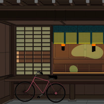 Mi Proyecto del curso: Ilustraciones animadas frame a frame "Meiji". Ilustração, Animação, Ilustração digital e Ilustração animada projeto de Juan Alcalá - 08.06.2020