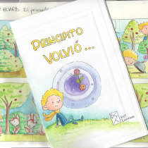 Mi Proyecto del curso: Técnicas narrativas para historias ilustradas. Children's Illustration project by Kelly Tapia - 06.11.2020