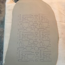 Mi Proyecto del curso: Serigrafía en papel (cerámica!). Un proyecto de Serigrafía y Cerámica de mariasasso - 20.06.2020