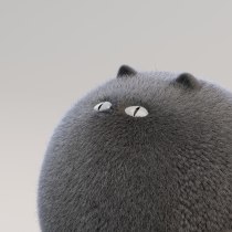 Chubby Cat. Un proyecto de 3D de Miguel Angel - 20.06.2020