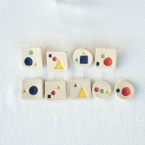 My final project: Pendants, magnets, pins and keychains. Escultura, e Cerâmica projeto de Isadora Pompa - 24.06.2020