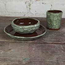 My project in Ceramics at Home for Beginners course. Ceramics project by Ionela Dalcu - 06.30.2020
