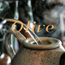 Diseño de papelería para olive. Un progetto di Br, ing, Br e identit di Ana Bustamante - 08.07.2020