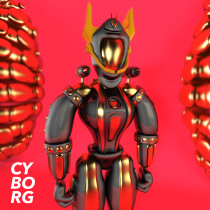 Cyborg. Un proyecto de 3D y Animación 3D de Jonathan Ursola - 20.02.2020